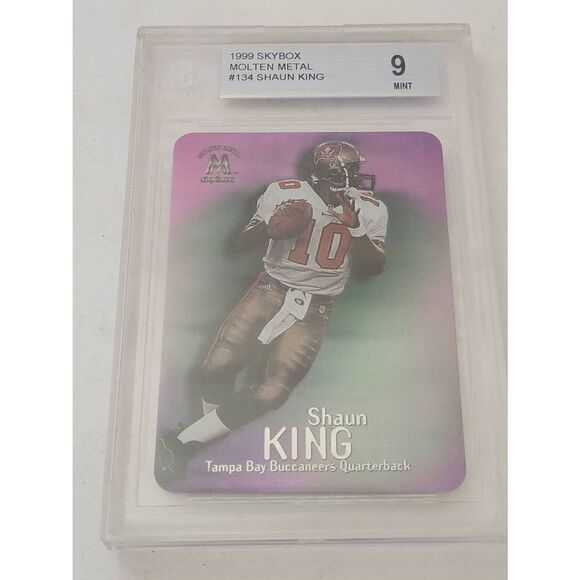 Vintage Skybox Molten Metal Shaun King Collectible Card Graded 9 Mint - Picture 1 of 2
